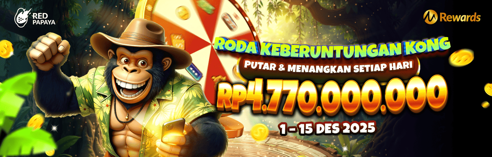 MICROGAMING - Roda Keberuntungan Kong