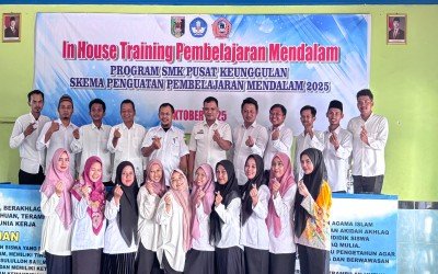 KELUARGA BESAR SMK BMW REJOMULYO MELAKSANAKAN KEGIATAN IN HOUSE TRAINING ( IHT) PADA TANGGAL 28 - 29 OKTOBER 2025