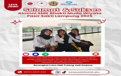 SELAMAT DAN SUKSES KEPADA ALUMNI SMK BMW REJOMULYO DALAM MENJALANKAN KERJA SAMBIL KULIAH TAHUN 2025